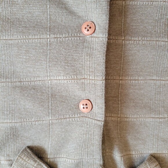 Classics By Palmland Mens Beige Short Sleeve Polo Shirt XL - Picture 2 of 3